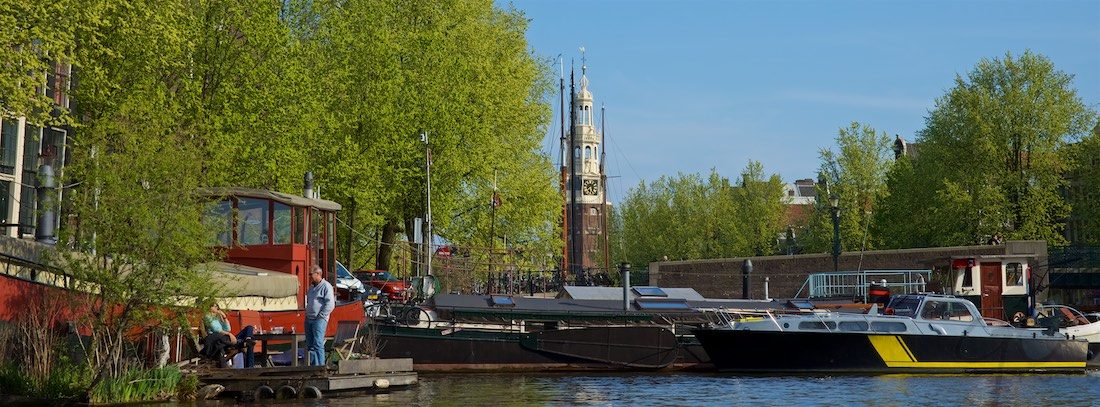 Amsterdam haven binnenstad